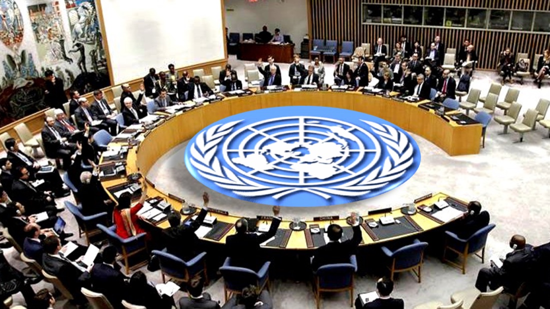 The United Nations Security Council chamber